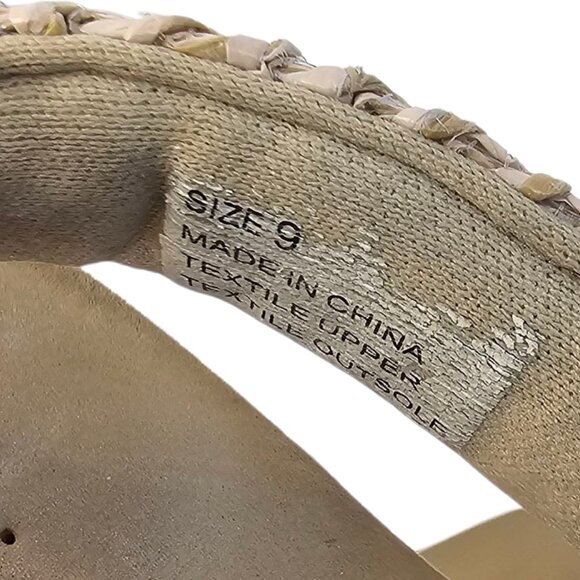 Volatile Womens Island Wedge Thong Sandals, Platform, Y2K, Size 9 - Picture 6 of 9